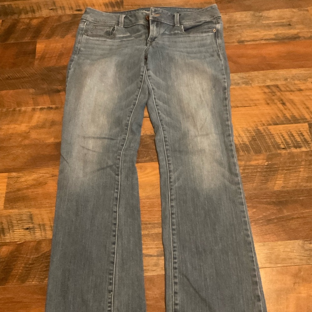 American Eagle Outfitters Light Blue Flare Jeans